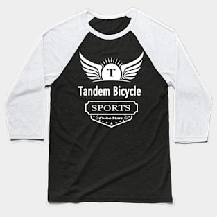 The Sport Tandem Bicycle Baseball T-Shirt